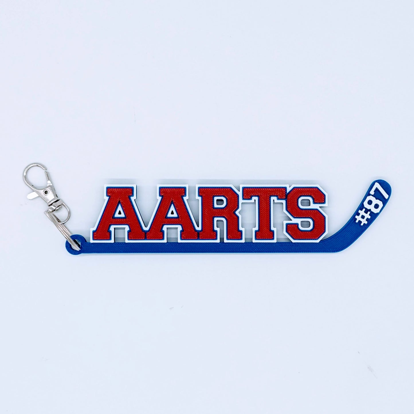 Customized Hockey Sports Bag Tag - Hockey stick