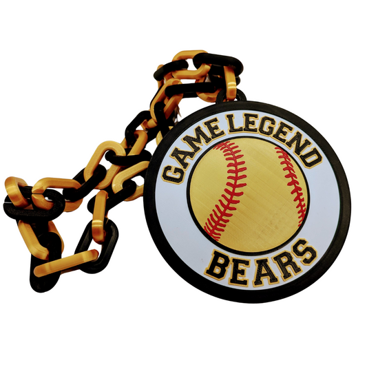 Voyez grand ou rentrez chez vous ! Médaille personnalisée XL – Le trophée ultime pour vos légendes sportives