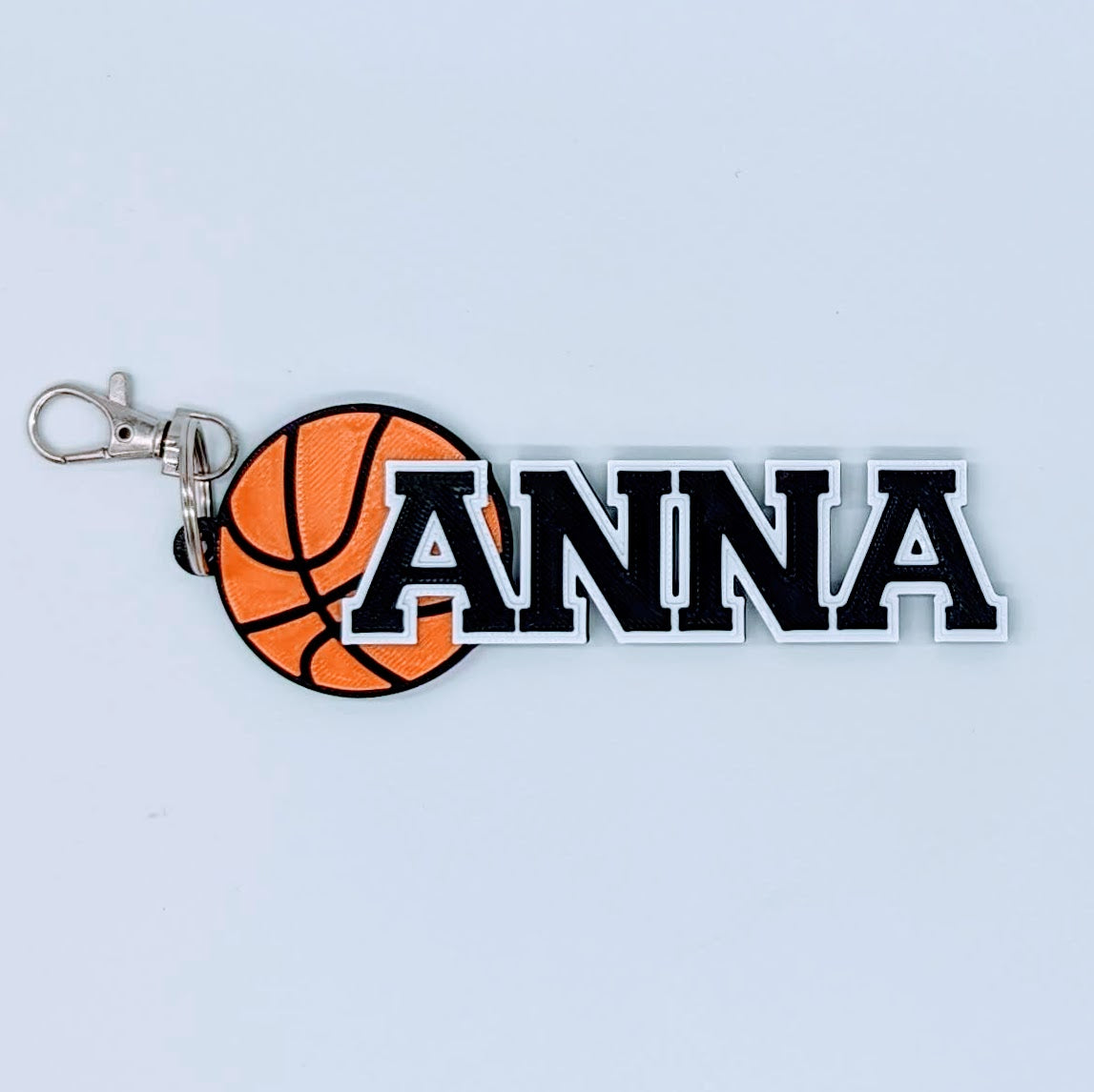 Étiquette personnalisée de sac de sport de basket-ball