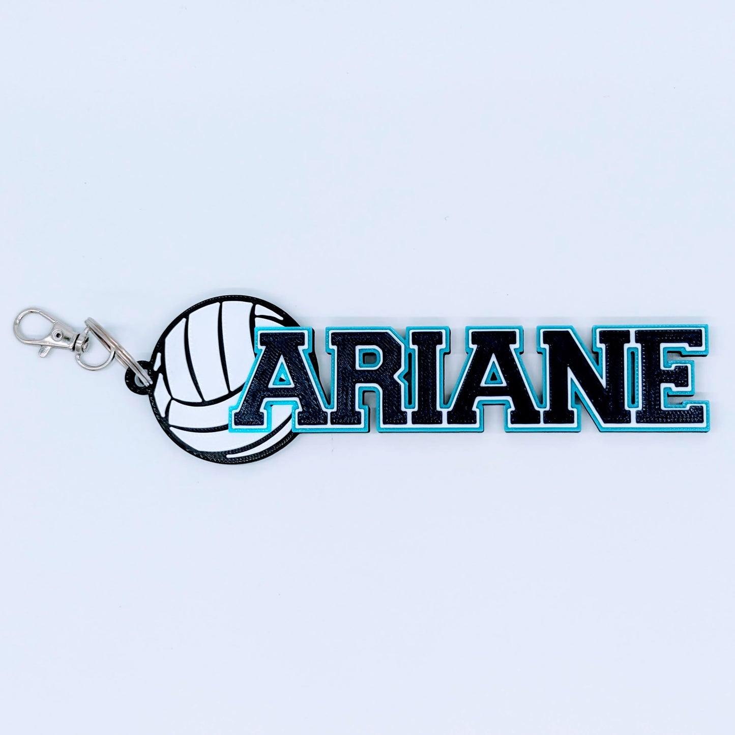Volleyball - Customized Sports Bag Tag