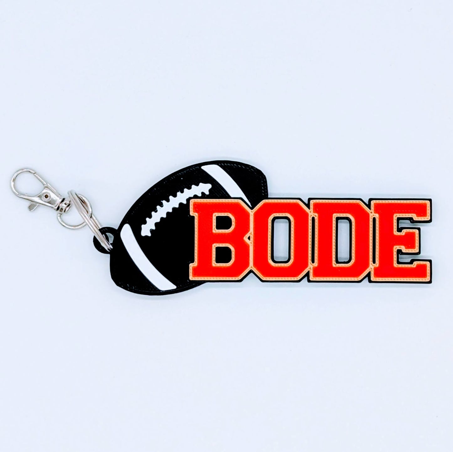 Customized Football Sport Bag Tag