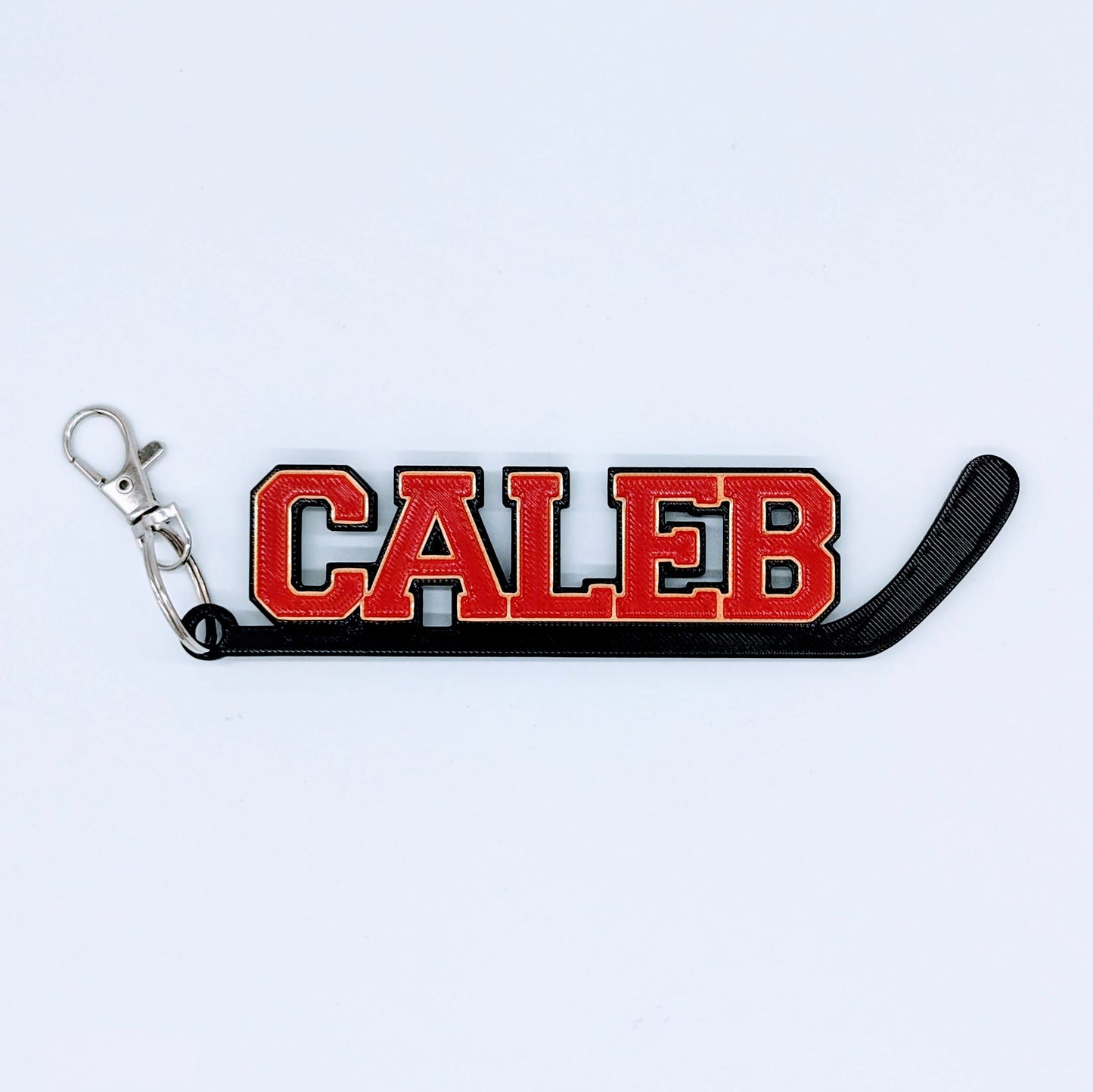 Customized Hockey Sports Bag Tag - Hockey stick