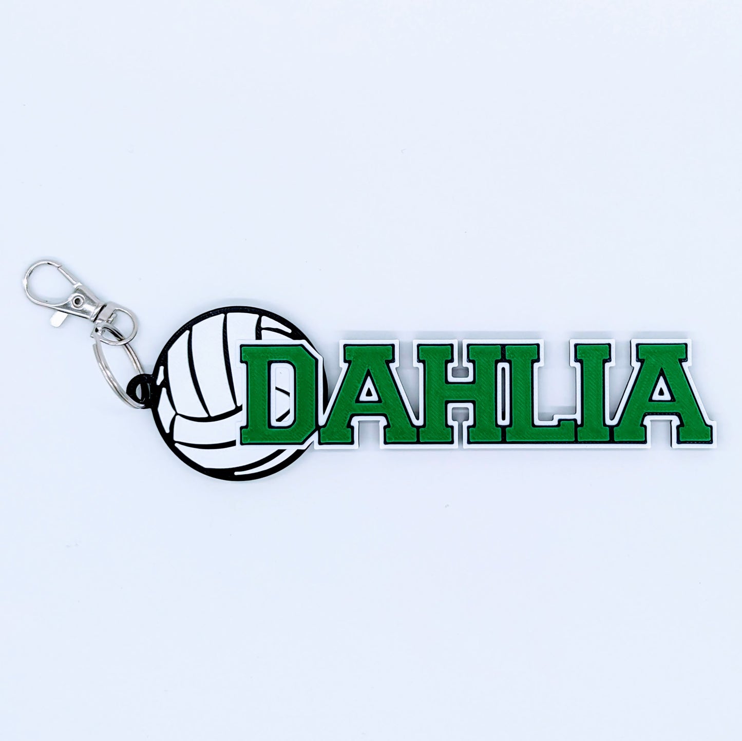 Volleyball - Customized Sports Bag Tag