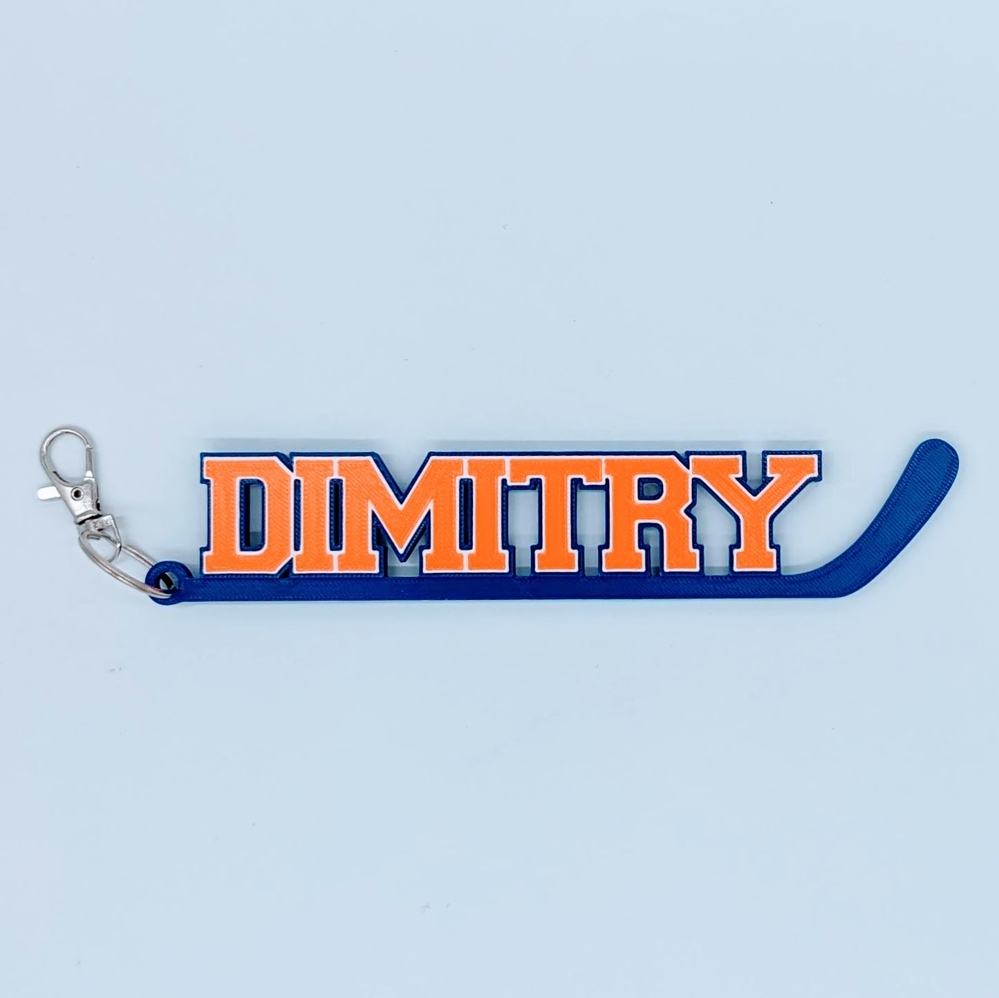 Customized Hockey Sports Bag Tag - Hockey stick