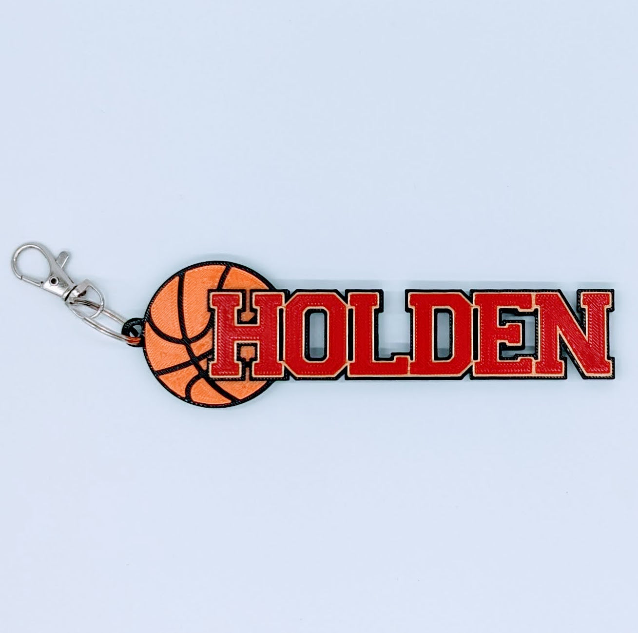 Personalized Basketball Sport Bag Tag