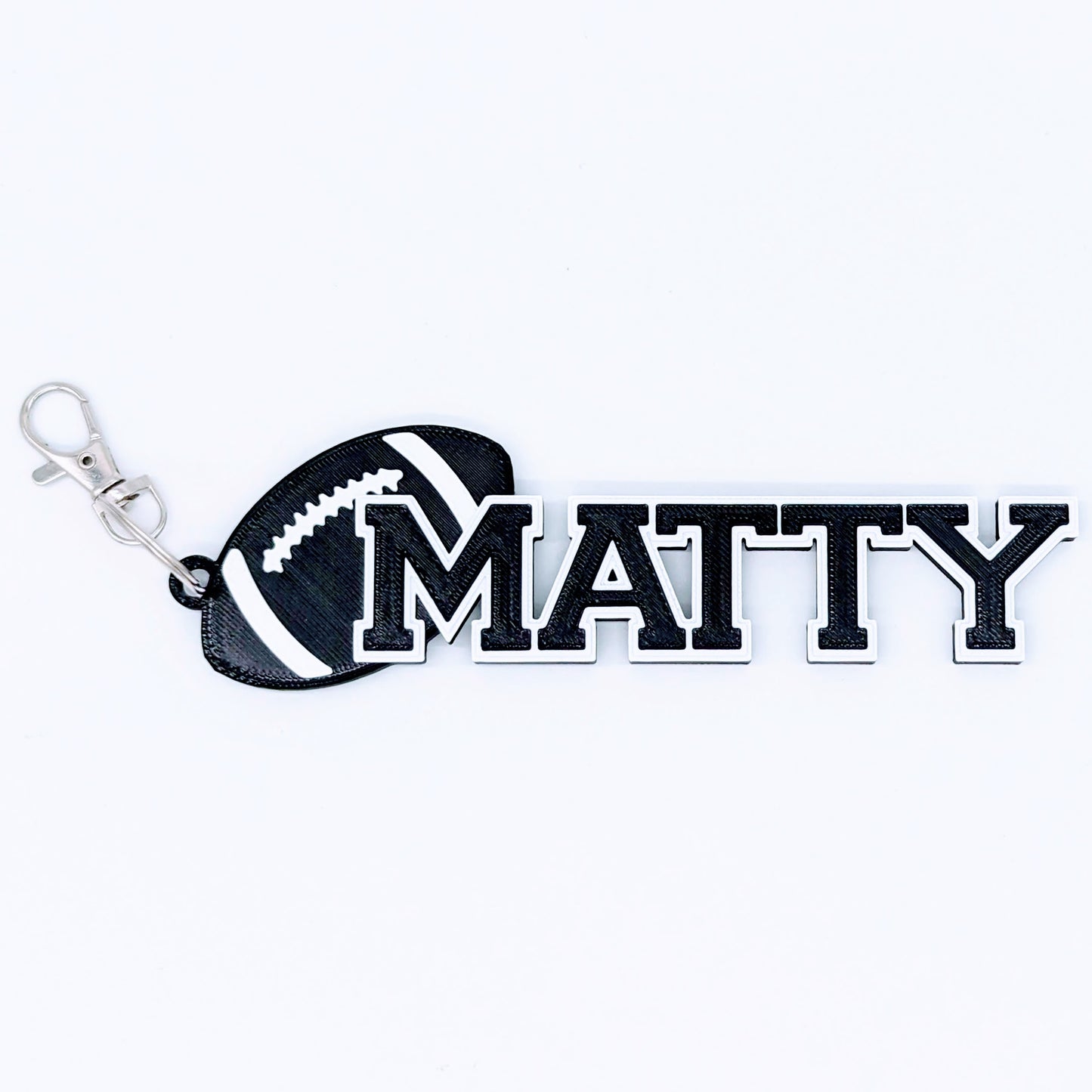 Customized Football Sport Bag Tag