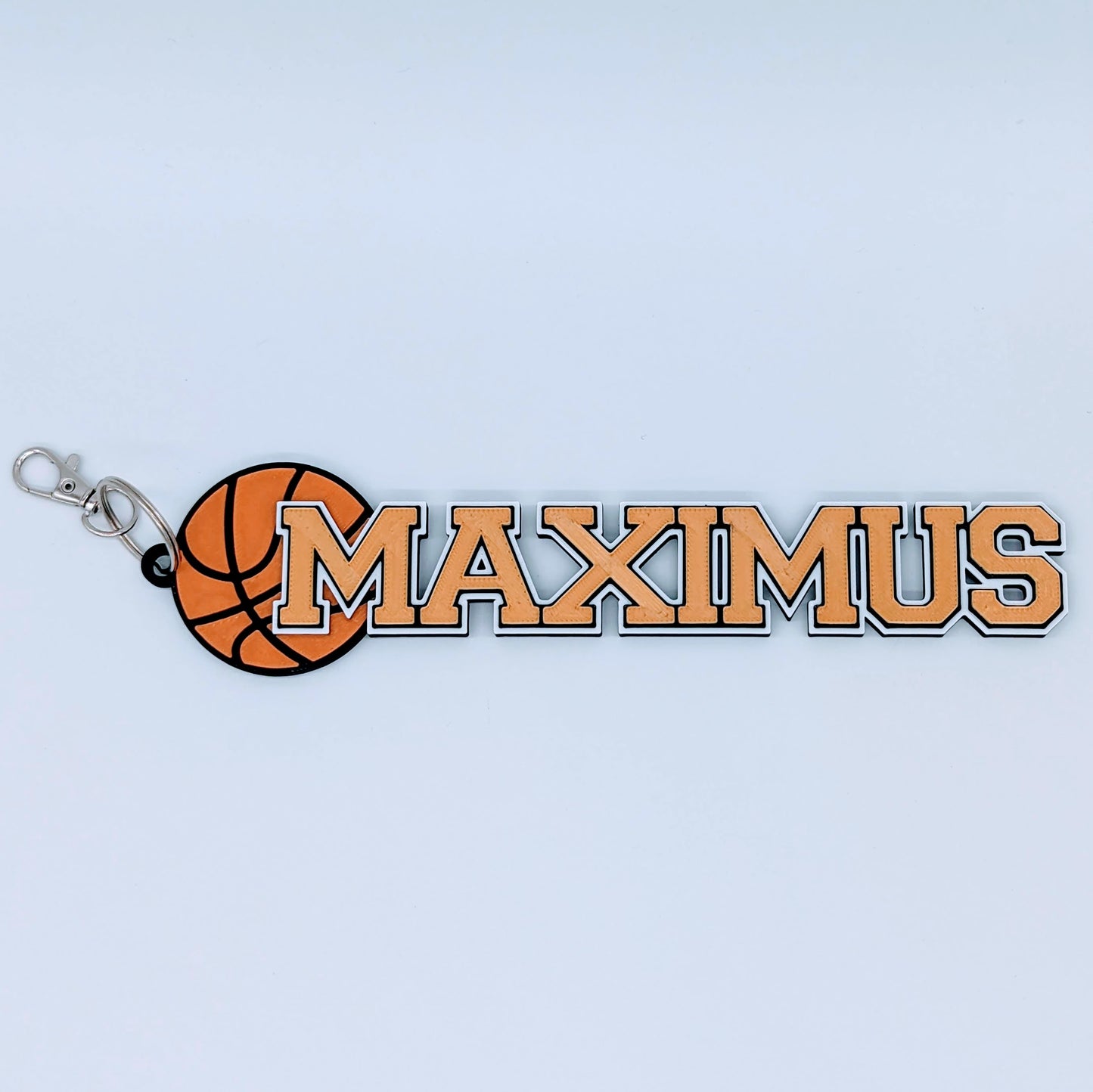 Personalized Basketball Sport Bag Tag