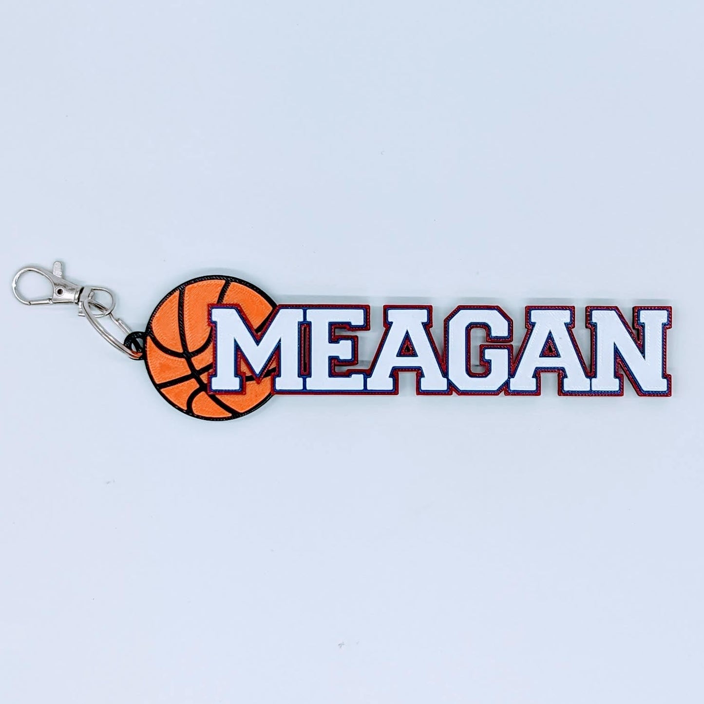 Personalized Basketball Sport Bag Tag