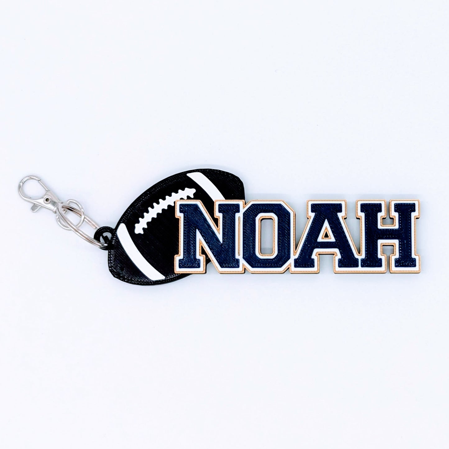 Customized Football Sport Bag Tag