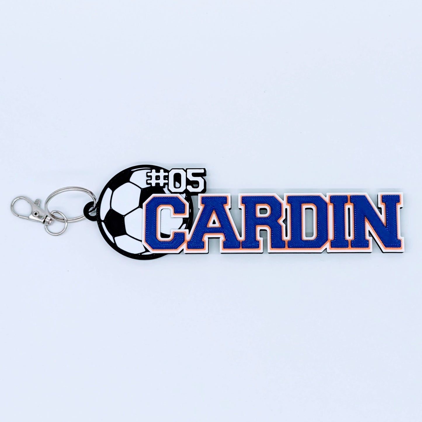 Custom Soccer Sport Bag Tag - Personalize Your Game!