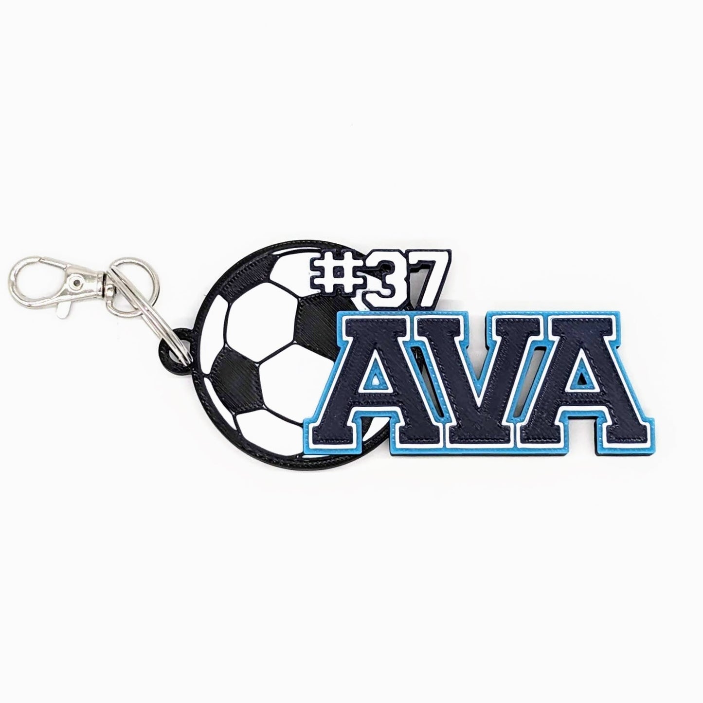Custom Soccer Sport Bag Tag - Personalize Your Game!