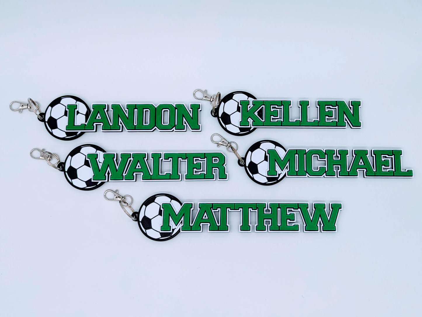 Custom Soccer Sport Bag Tag - Personalize Your Game!