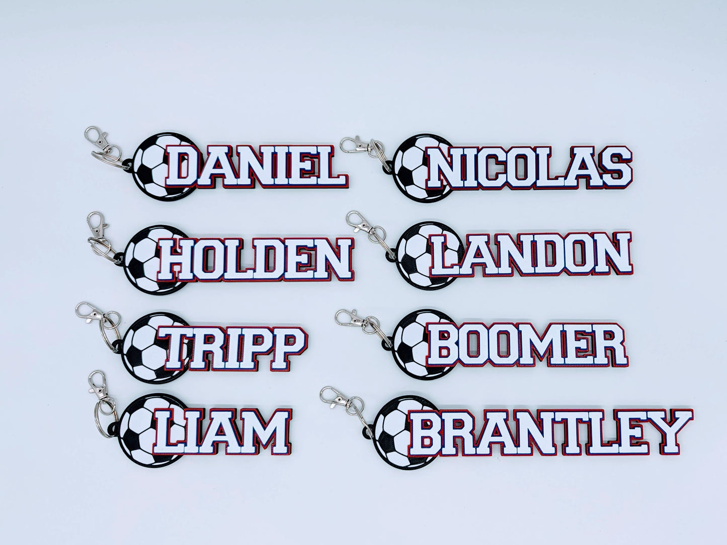 Custom Soccer Sport Bag Tag - Personalize Your Game!