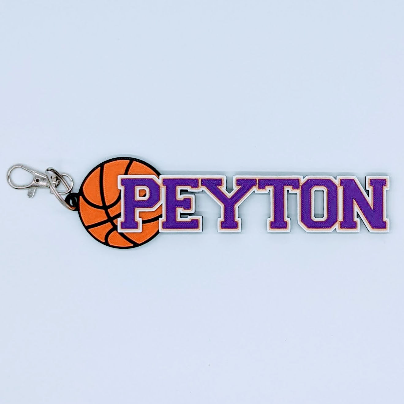 Personalized Basketball Sport Bag Tag