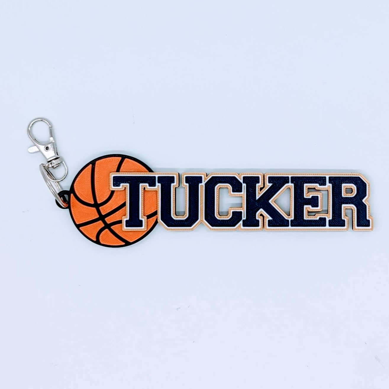 Personalized Basketball Sport Bag Tag