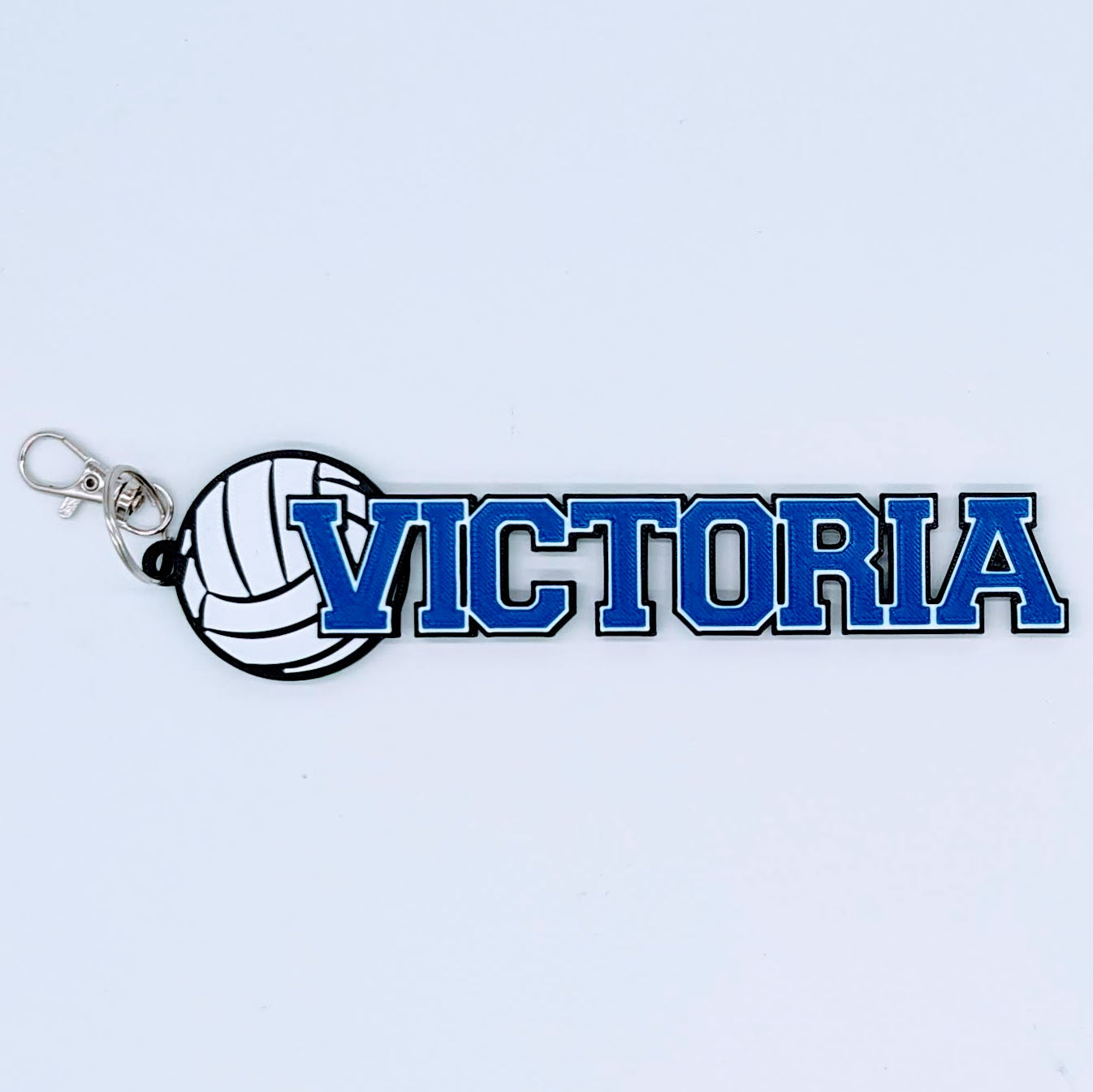 Volleyball - Étiquette de sac de sport personnalisée