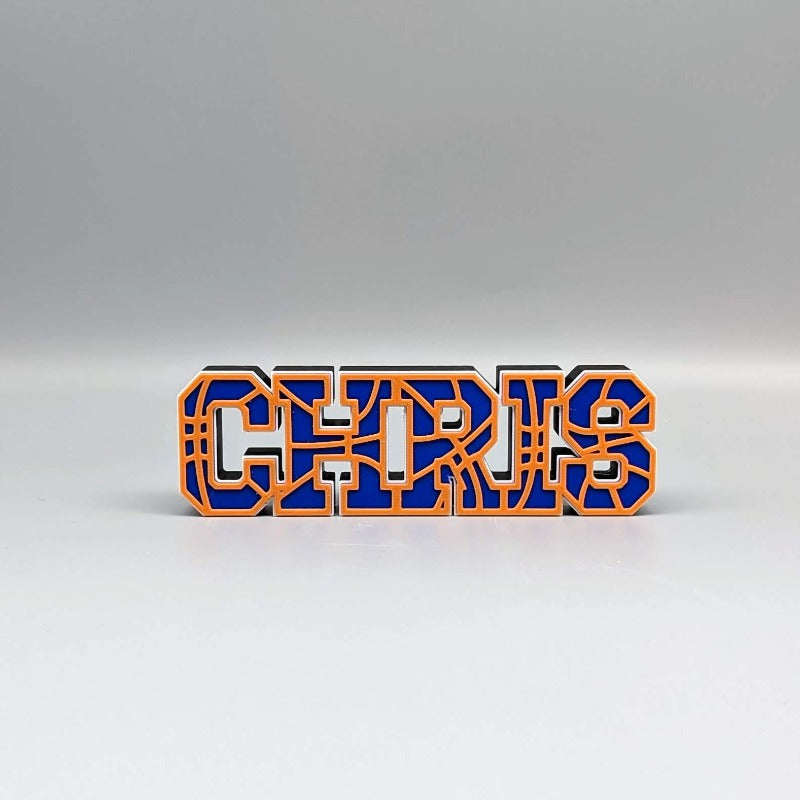 orange blue basketball 3d name