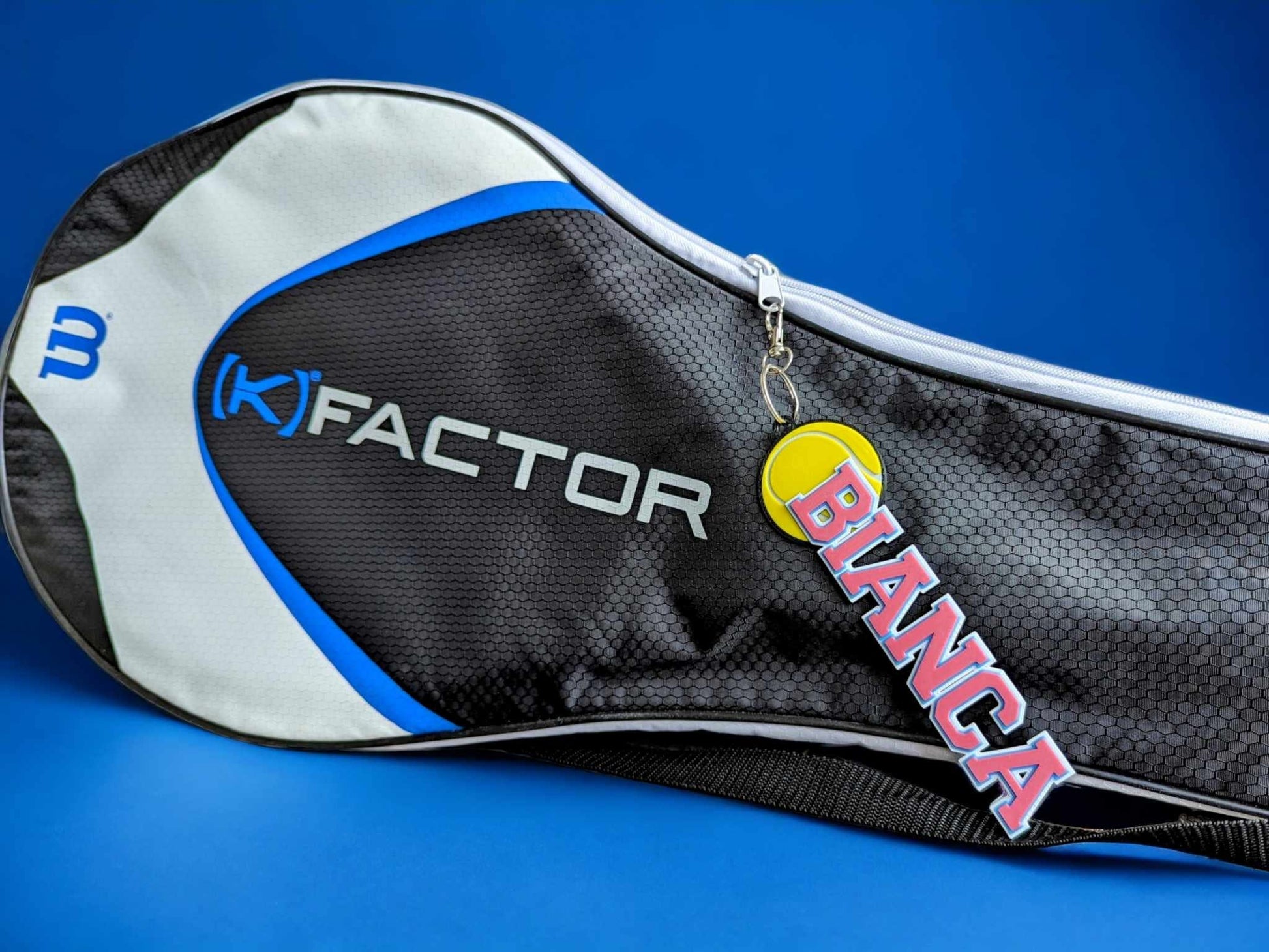 Tennis- Étiquette de Sac de Sport Personnalisée - Porte-clés