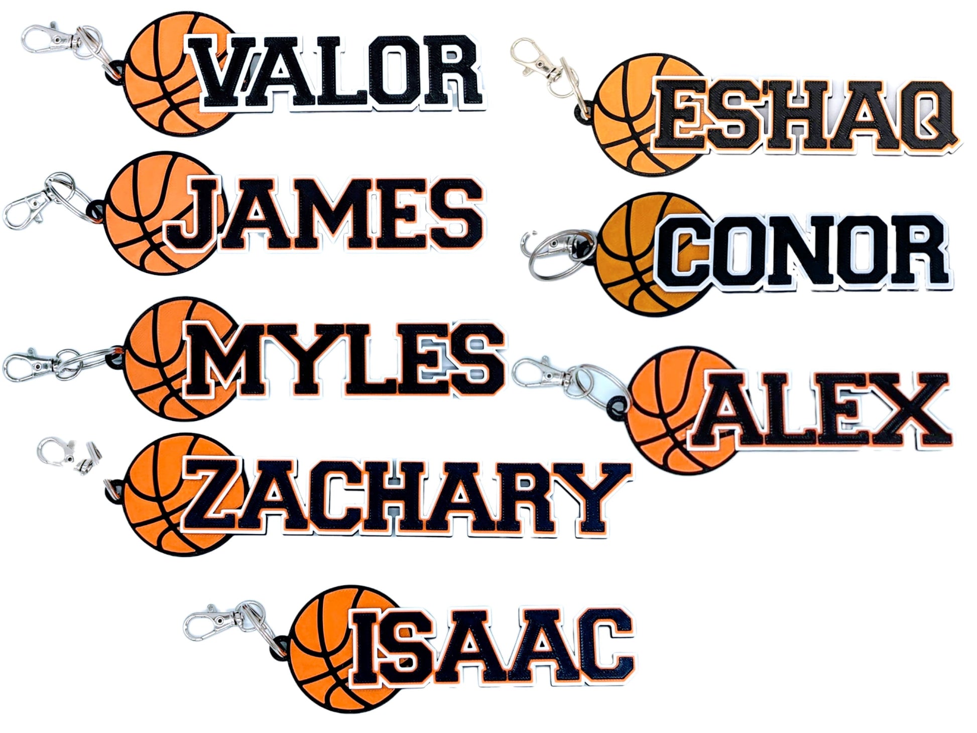 Basketball Team Bundle: Custom Sports Bag Tags – Sportify 3D - Your ...